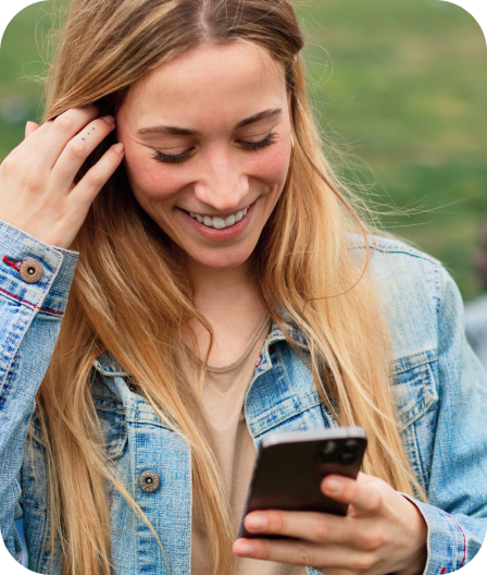 Woman with a Phone